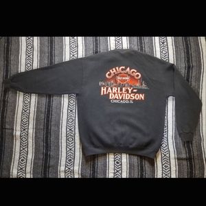 Vintage 2000 Harley Davidson Chicago Sweater XL